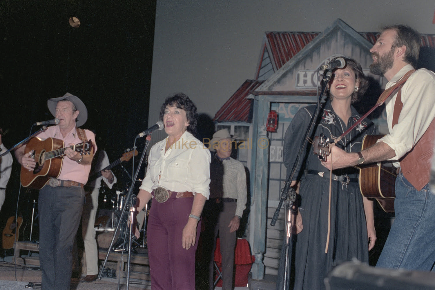 06 _Slim_Dusty_Show_Perth_87,Slim Dusty. Heather Mckean,John Brady, Anne Kirpatrick, David Kirpatrick,