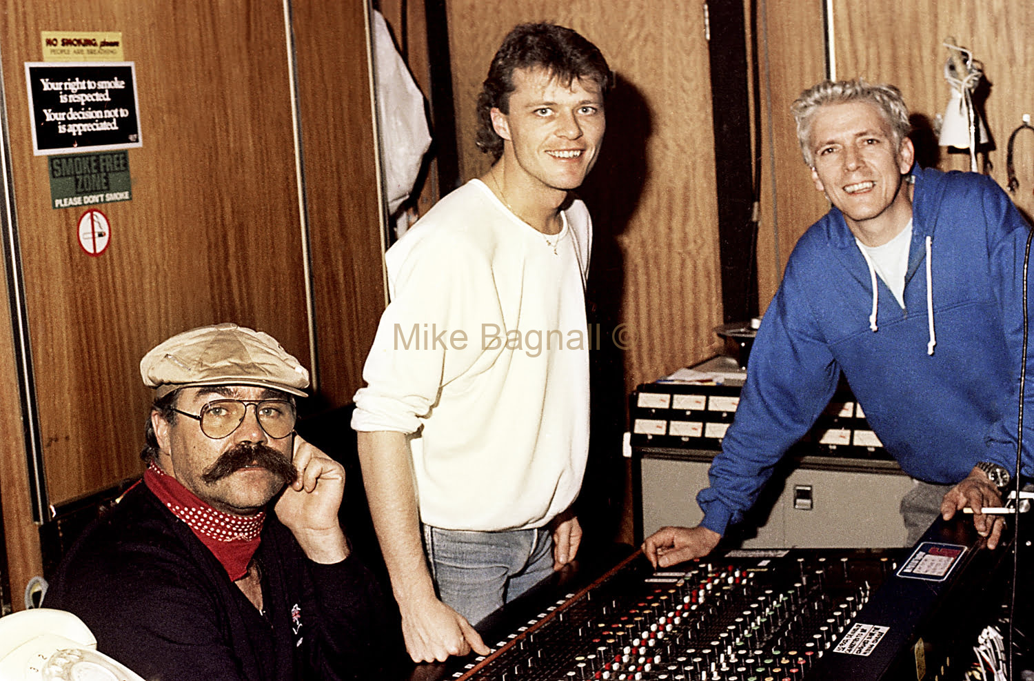 07_Lee Britian_01-Lee Brittan; UK; terry Hearne in Recording Studio,